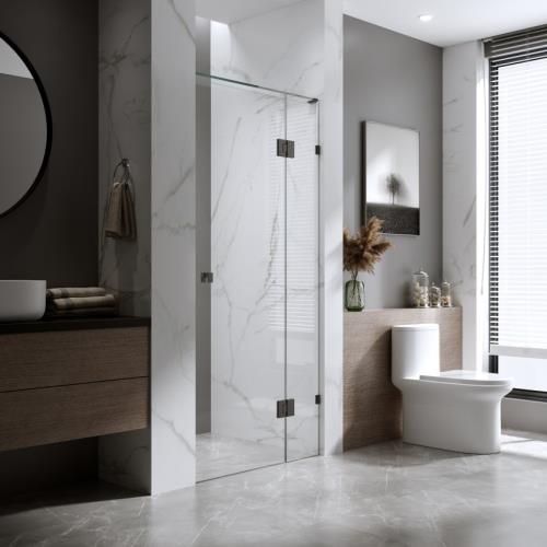 SHOWERS - Frameless Shower Screens Front Only - 