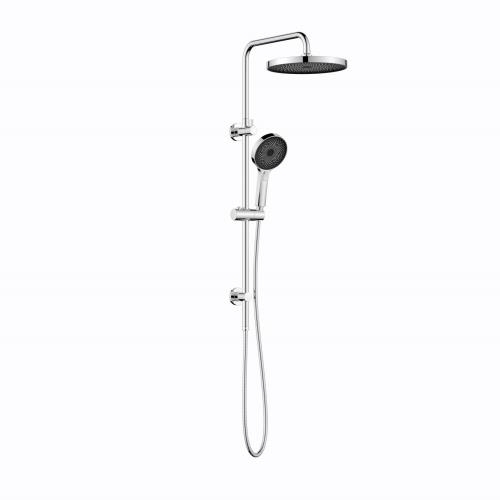 TAPWARE - Gabe Double Shower on Rail - Chrome