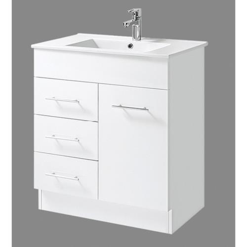 VANITIES - GALAXY Floor Vanity w/ Ceramic Top