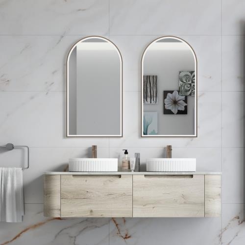 VANITIES - Hamilton Wall Hung Vanity w/ Stone Top