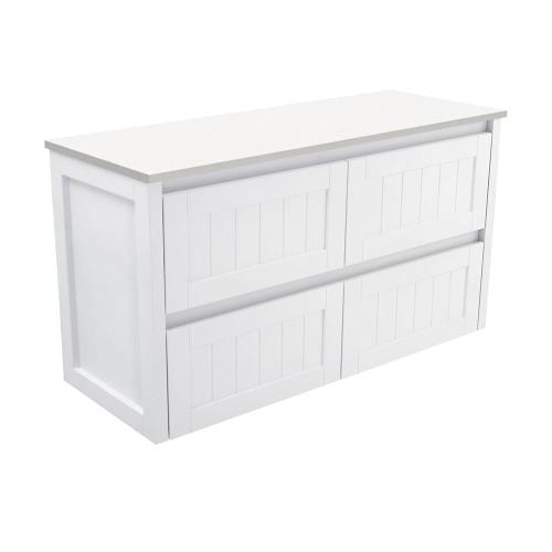 VANITIES - Hampton Wall Hung Vanity w/ Ceramic Top