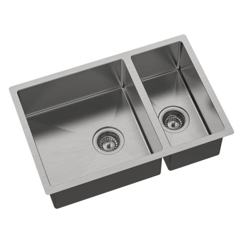 SINKS AND TROUGHS - Hana Stainless Steel Double Bowl Sink