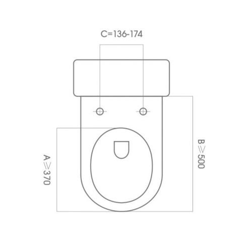 TOILETS - Lafeme Una Bidet Seat