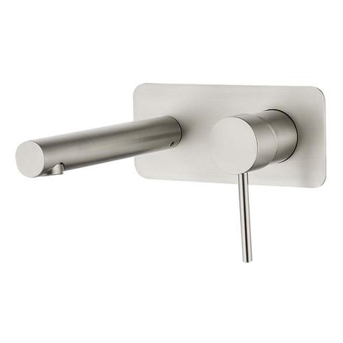 TAPWARE - Lennie Wall Mixer with Spout - Brushed Nickel