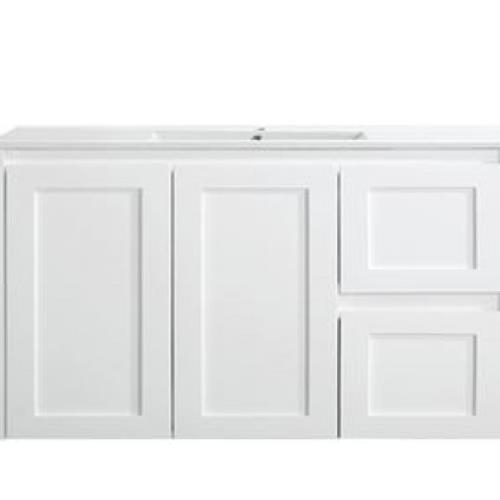 VANITIES - Luna Wall Hung Vanity from Cabinet Only