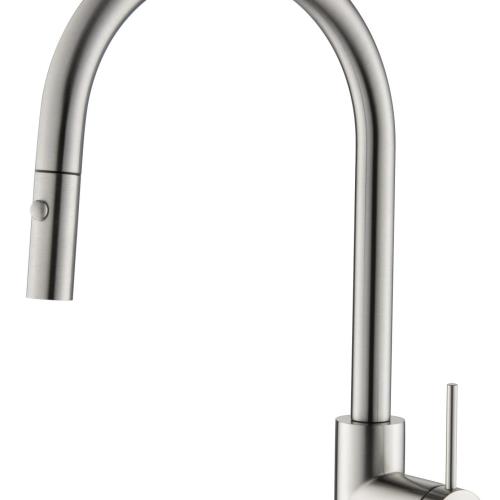 TAPWARE - Mica Pull Out Sink Mixer - Brushed Nickel