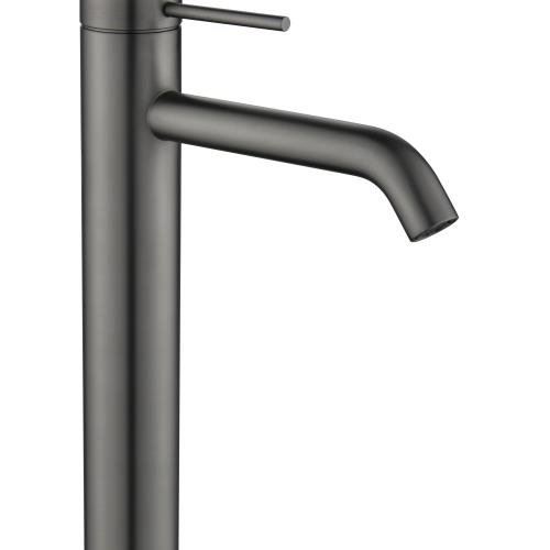 TAPWARE - Mica Tall Basin Mixer - Gun Metal