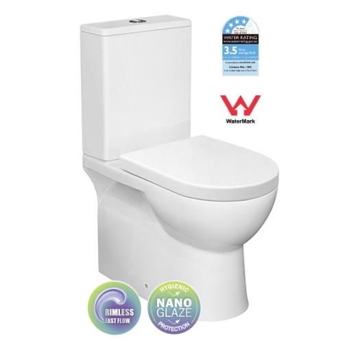 TOILETS - Nano Rimless Toilet Suite