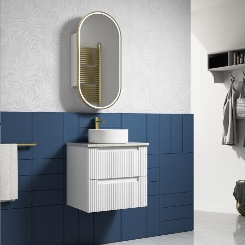 VANITIES - Neva Wall Hung Vanity Cabinet Only