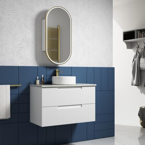 VANITIES - Neva Wall Hung Vanity Cabinet Only