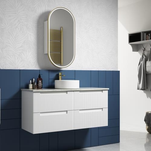 VANITIES - Neva Wall Hung Vanity Cabinet Only