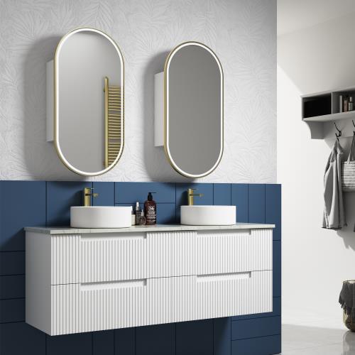 VANITIES - Neva Wall Hung Vanity Cabinet Only