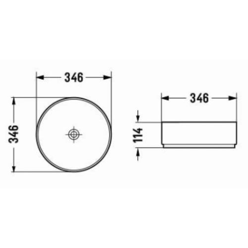 BASINS - Olive Green Round Basin