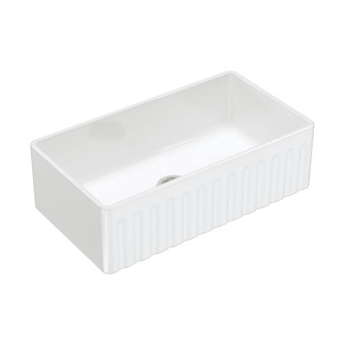 KITCHEN & LAUNDRY - Olivia Single Butler Sink Large - 