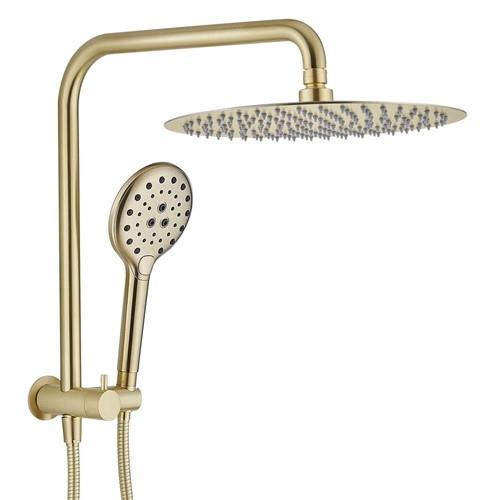 TAPWARE - Parker Brushed Gold Double Shower on Bracket