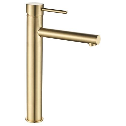 TAPWARE - Parker Tall Basin Mixer - Brushed Gold