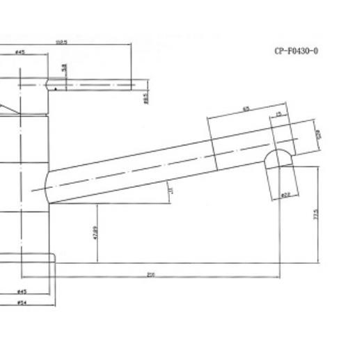 TAPWARE - Round Standard Kitchen Mixer