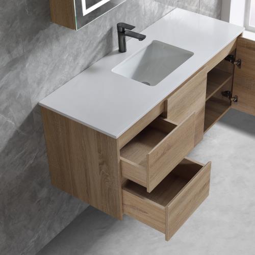 VANITIES - Royce Wall Hung Vanity Cabinet Only