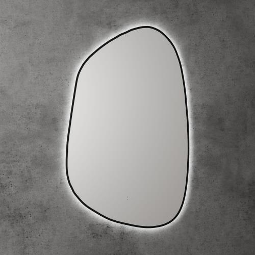 MIRRORS AND CABINETS - Tarcoola LED MIrror - Black (Matt)