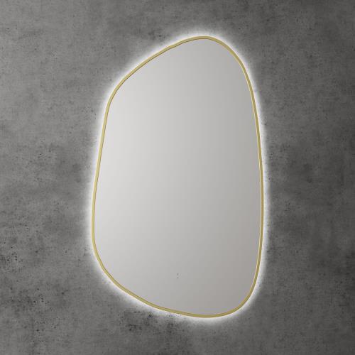 MIRRORS AND CABINETS - Tarcoola LED MIrror - Brushed Gold