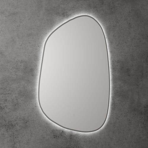 MIRRORS AND CABINETS - Tarcoola LED MIrror - Gun Metal Grey