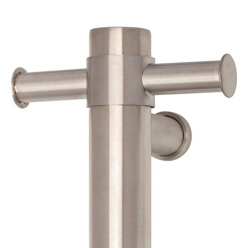 ACCESSORIES - Thermorail VS900H Round 12 Volt Vertical Single Heated Towel Rail