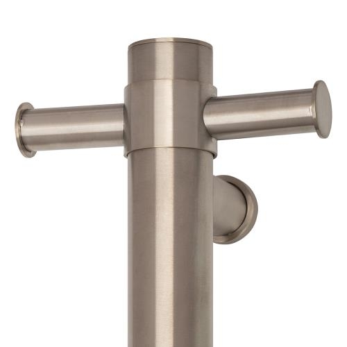 ACCESSORIES - Thermorail VS900H Round 12 Volt Vertical Single Heated Towel Rail