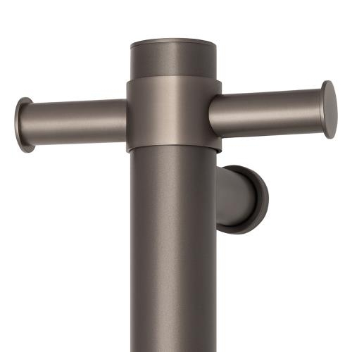 ACCESSORIES - Thermorail VS900H Round 12 Volt Vertical Single Heated Towel Rail