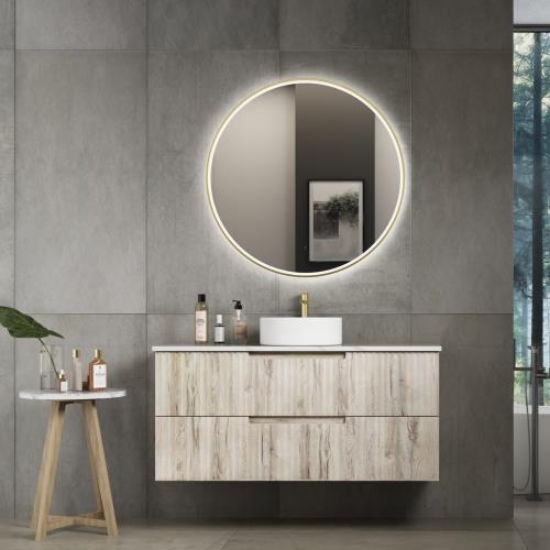 VANITIES - Tuscana Wall Hung Vanity w/ Ceramic Top