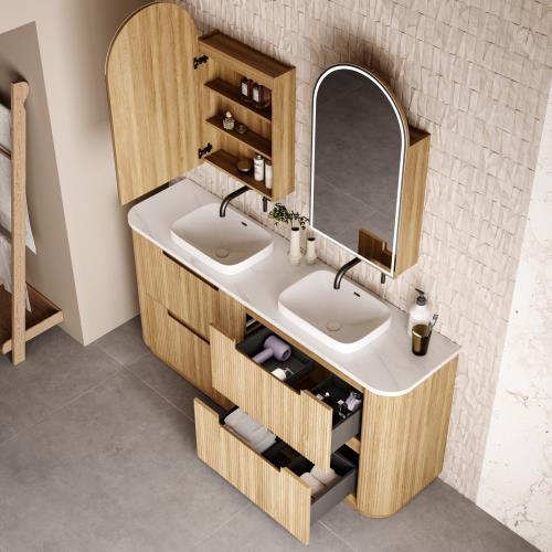 VANITIES - Varcelli Floor Vanity Cabinet Only