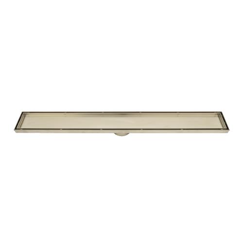 SHOWERS - Warm Brushed Nickel Shower Channel - Tile Insert